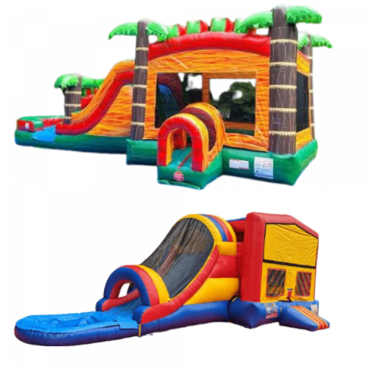 Bounce Houses With A WET Slide Bounce House Rentals CT