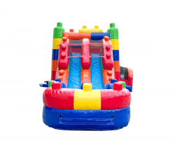 xco wddlmblock front 1 1722257802 LEGOO BOUNCE HOUSE WITH A WET SLIDE