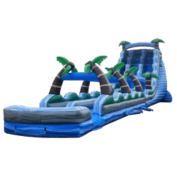 Tropical Double Lane/ Slip n Slide Water Slide