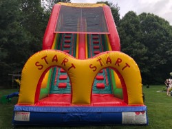 1920ft20front 187165994 big 1726789432 19 FT Extreme Double Lane Slide (DRY SLIDE ONLY)