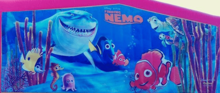 Finding Nemo Rainbow Bounce House With A DRY Slide