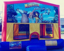 Mod20Bounce20House20madagasgcar 1728911748 Madagasgcar Module Bounce House With A DRY Slide