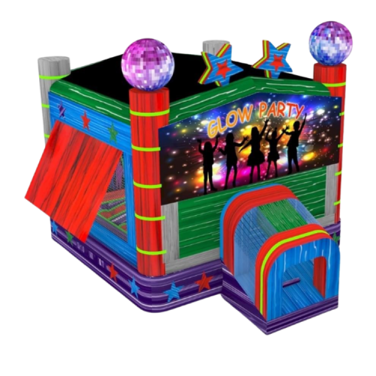 Glow Party Bounce House