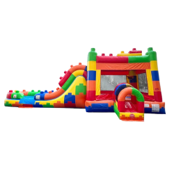 LEGOO Bounce House With a DRY Slide