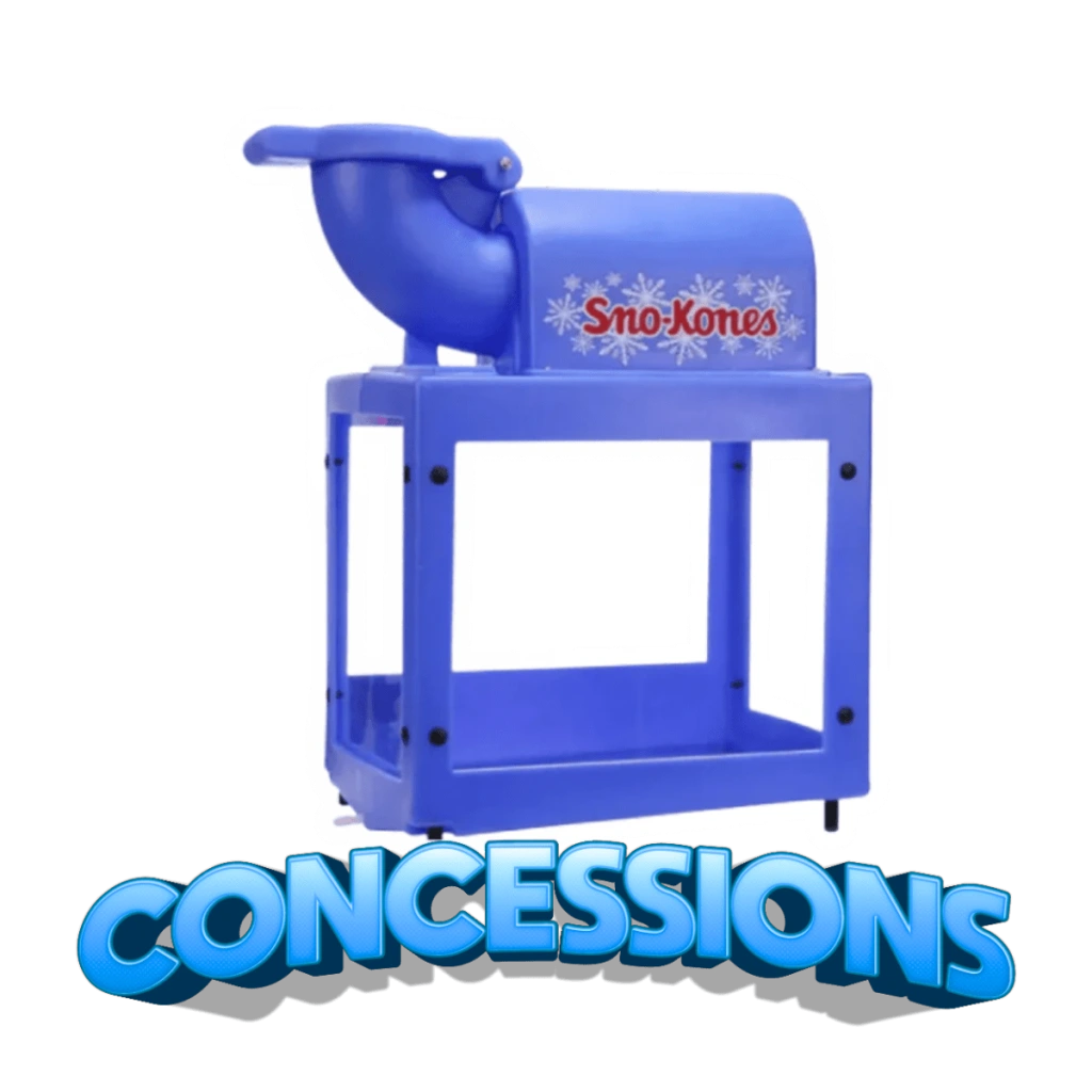 concessions blue sno-kones machine