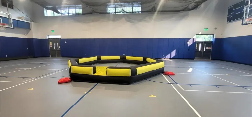 gaga pit indoor set-up