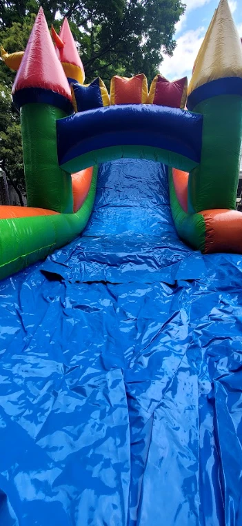 multi color bounce slides