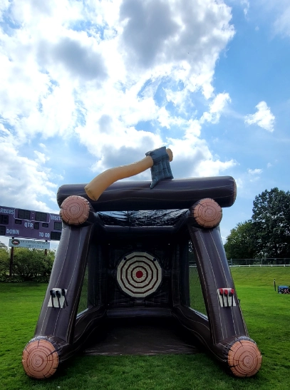 INFLATABLE AXE throwing game- outdoor