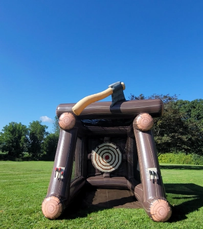 INFLATABLE AXE throwing game- outdoor