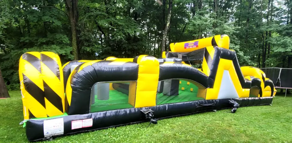 venom obstacle course outdoor set-up