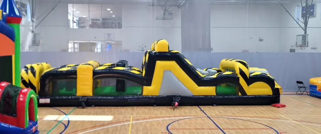 venom obstacle course indoor set-up