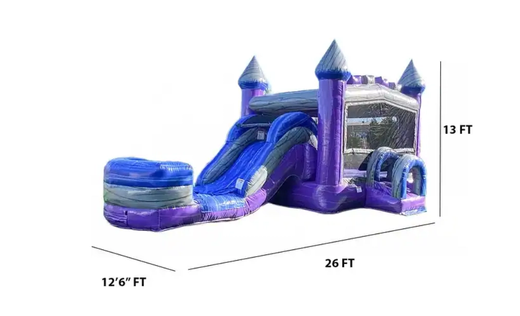 purple kings bounce house